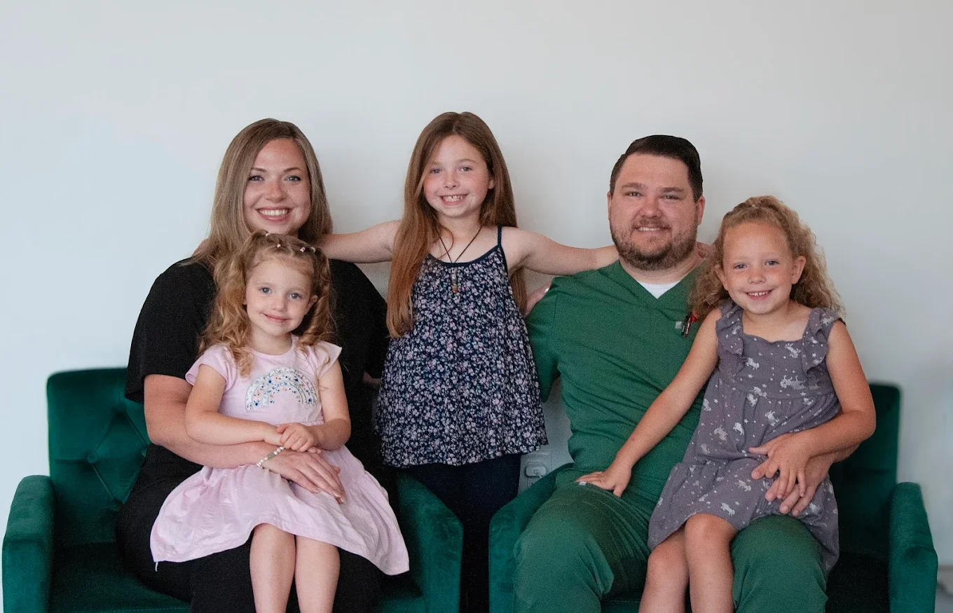 The Edwards family, owners of REVIVE Family Chiropractic in Moore, Oklahoma